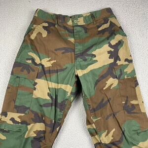 US Army Military Trouser Cargo Pants Medium Regular Woodland BDU USGI